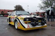 Rallye Český Krumlov: Setkání jezdců na Holkově: Audi Quattro S1